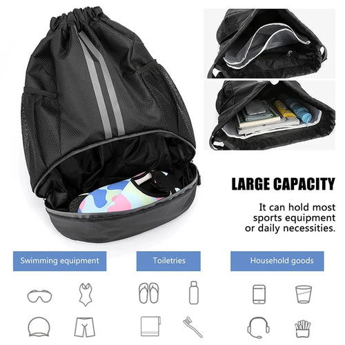 Multi-Sport Drawstring Backpack